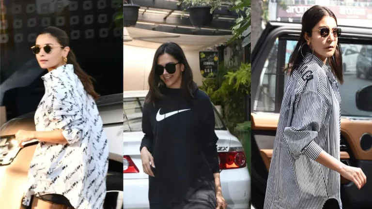 Using Oversized T-shirts To Create a Bollywood-inspired Look